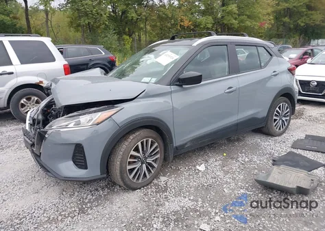 2022 Nissan Kicks Sv Xtronic Cvt from USA, damaged, VIN 3N1CP5CV0NL527854